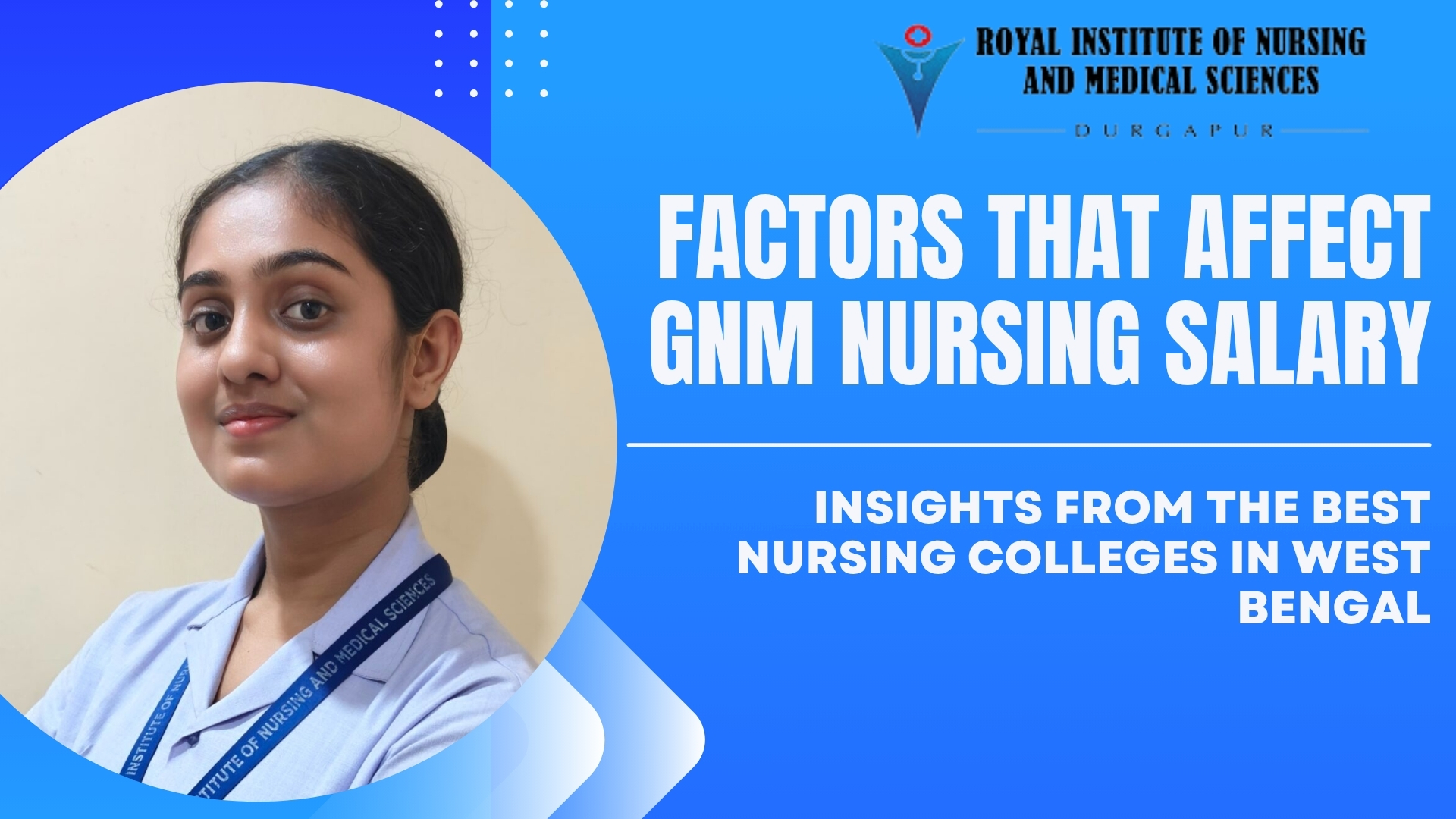 GNM Nursing Salary – Students at RINMS Durgapur learning clinical nursing skills